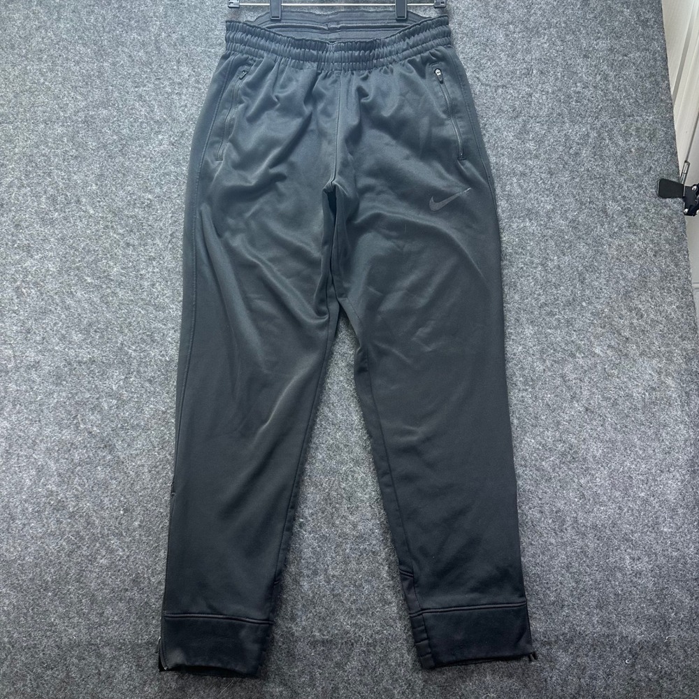 Nike Mens Black Therma-FIT Athletic Tapered Sweatpants Medium